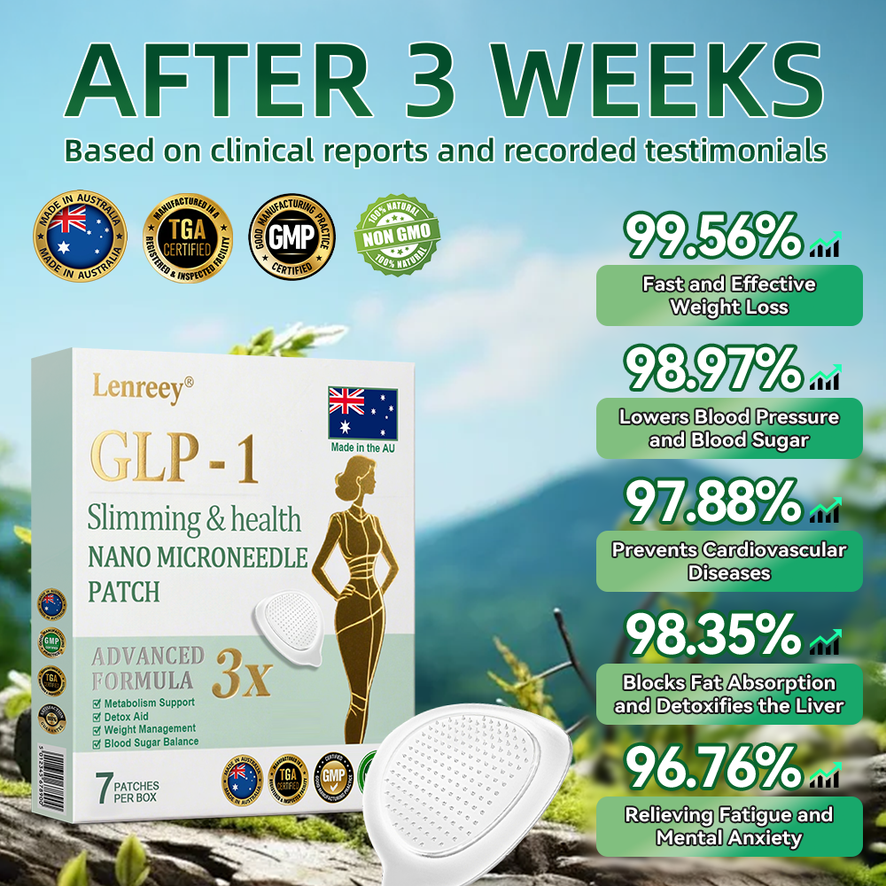 【Last Day Promotion 60% OFF🏅】 Lenreey®NIDDK-Tirzepatide Slimming & health NANO MICRONEEDLE PATCH(Zero Pain, 24/7 Release | Lose 9 kg FAST | 90% Sugar Drop | )🎀