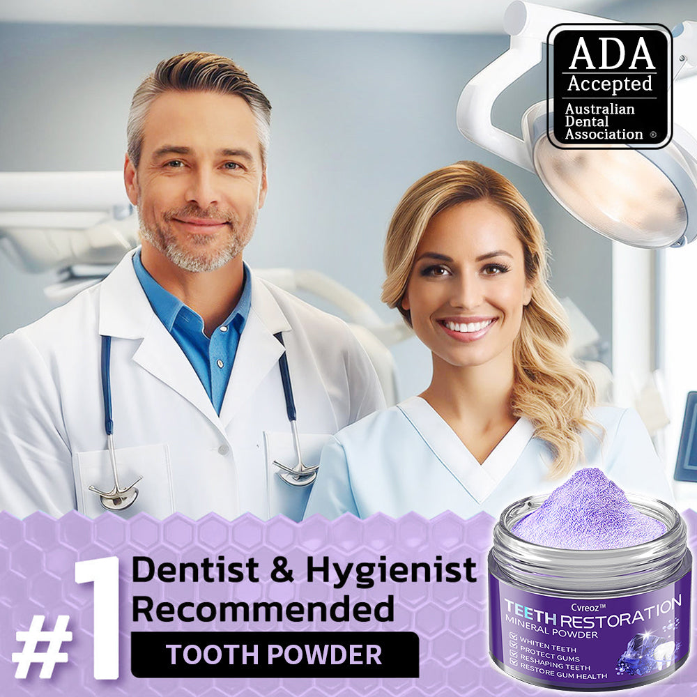 Cvreozโข (ADA recommended)Teeth Restoration Mineral Powder(๐๐๐ข๐ฆ๐ข๐ญ๐๐ ๐ญ๐ข๐ฆ๐ ๐๐ข๐ฌ๐๐จ๐ฎ๐ง๐ญ ๐๐๐ฌ๐ญ ๐๐ ๐ฆ๐ข๐ง๐ฎ๐ญ๐๐ฌ๐) โ๏ธ