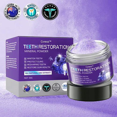 Cvreozโข (ADA recommended)Teeth Restoration Mineral Powder(๐๐๐ข๐ฆ๐ข๐ญ๐๐ ๐ญ๐ข๐ฆ๐ ๐๐ข๐ฌ๐๐จ๐ฎ๐ง๐ญ ๐๐๐ฌ๐ญ ๐๐ ๐ฆ๐ข๐ง๐ฎ๐ญ๐๐ฌ๐) โ๏ธ