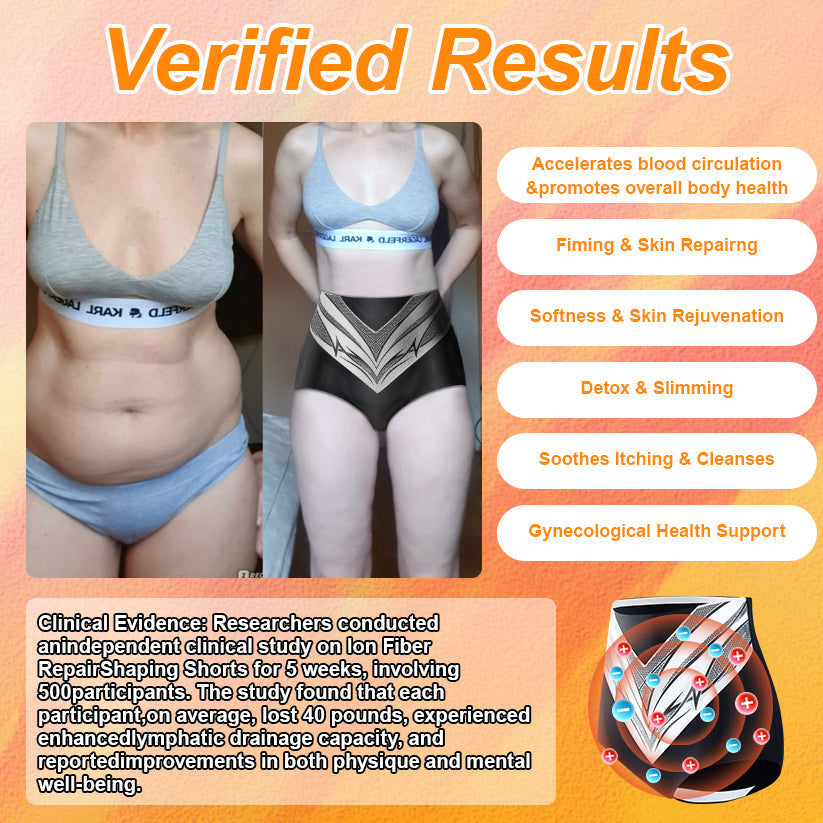 【Efficient and Healthy】EXPECTSKY™ Fat-Burning Ice Silk 💌💌 Peptide-Ion Fiber Shaping Shorts