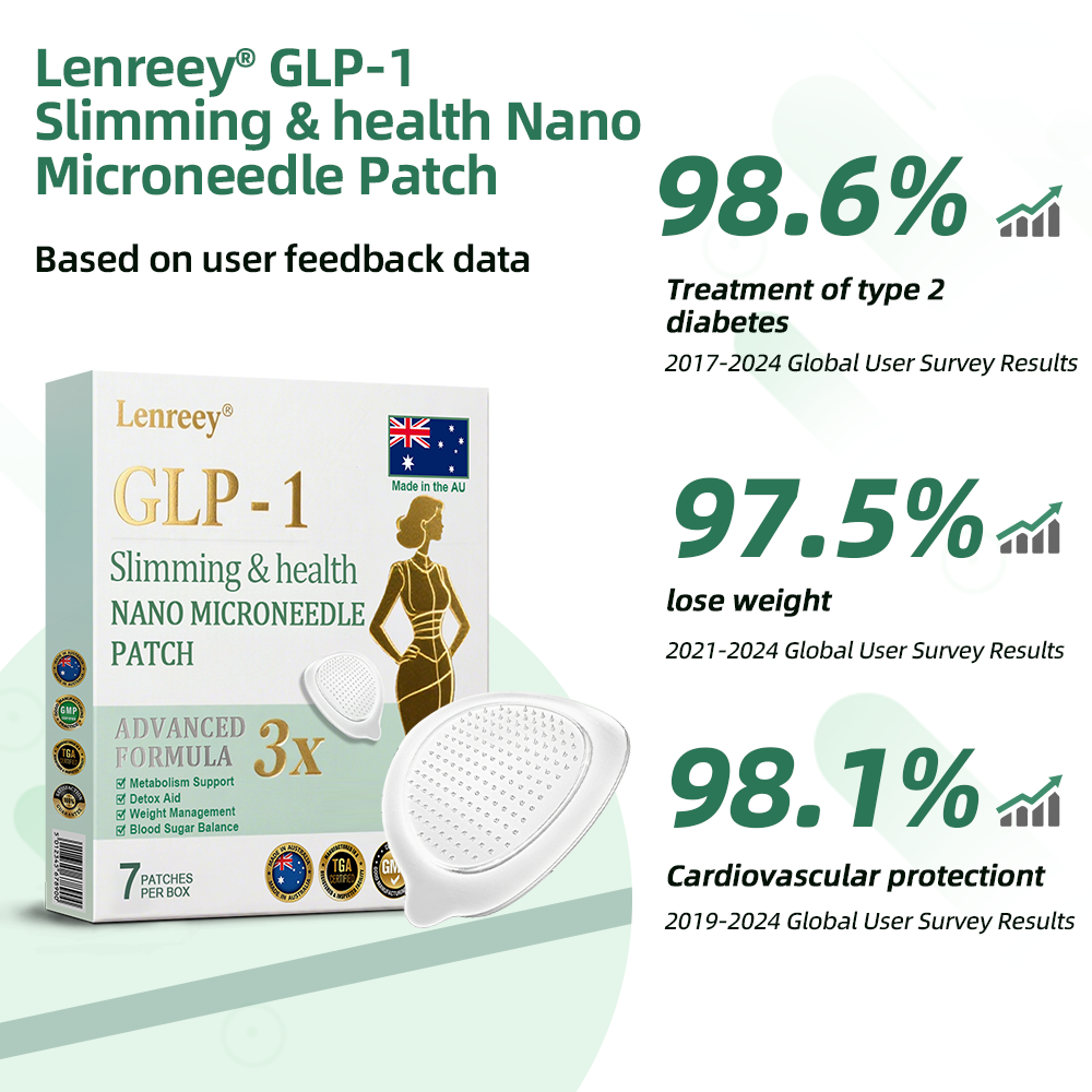 【Last Day Promotion 60% OFF🏅】 Lenreey®NIDDK-Tirzepatide Slimming & health NANO MICRONEEDLE PATCH(Zero Pain, 24/7 Release | Lose 9 kg FAST | 90% Sugar Drop | )🎀