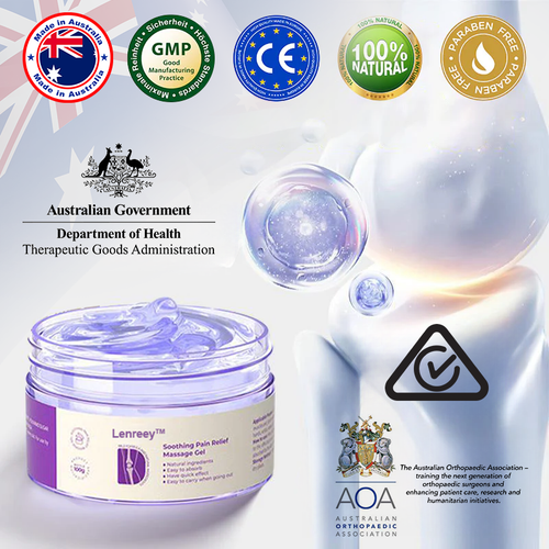 Official Store: Lenreey™ Turmeric & Emu Oil Arthritis Soothing Pain Relief Massage Gel 👨⚕️Australian Osteopathic Association (AOA)Approved🇦🇺