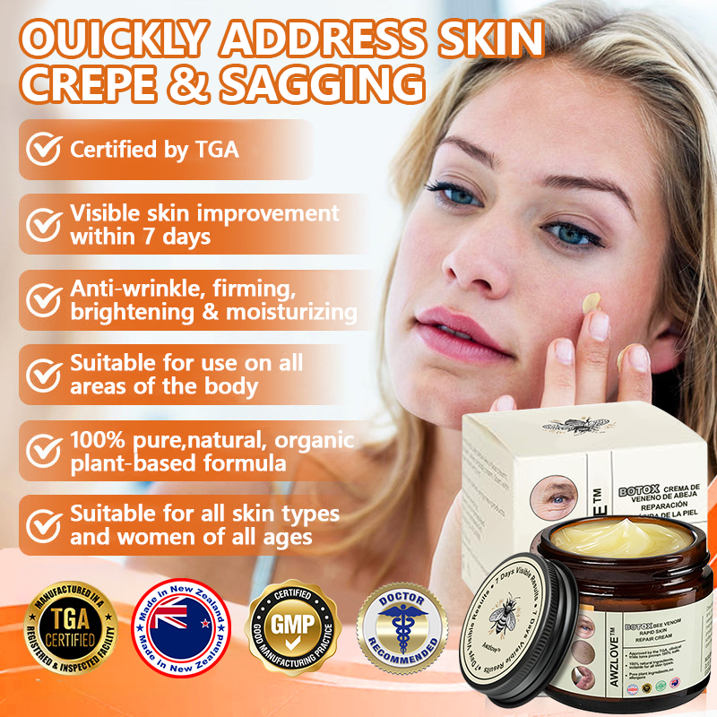 Official Store ✅Awzlove™ Botox Bee Venom Rapid Skin Repair Cream🎁Recommended by the Australian College of Dermatology (ACD)