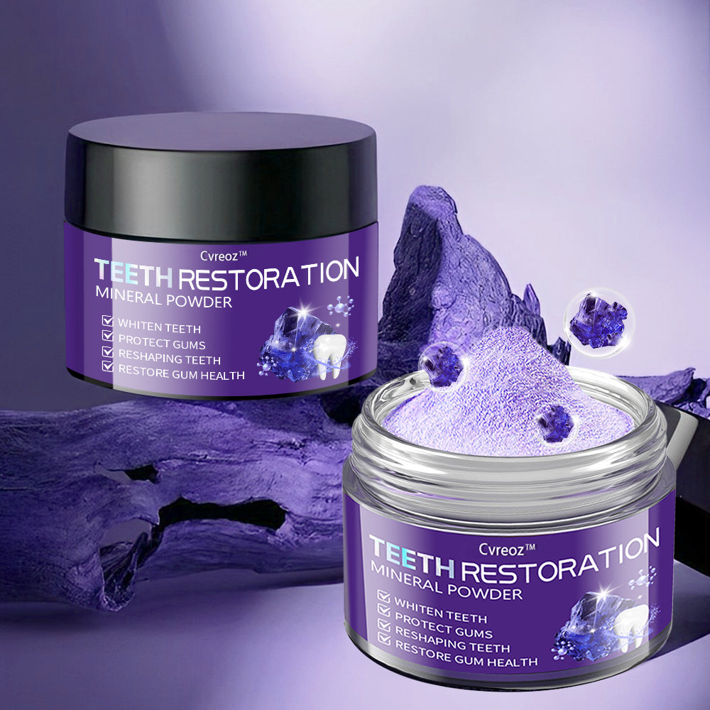 Cvreozโข (ADA recommended)Teeth Restoration Mineral Powder(๐๐๐ข๐ฆ๐ข๐ญ๐๐ ๐ญ๐ข๐ฆ๐ ๐๐ข๐ฌ๐๐จ๐ฎ๐ง๐ญ ๐๐๐ฌ๐ญ ๐๐ ๐ฆ๐ข๐ง๐ฎ๐ญ๐๐ฌ๐) โ๏ธ