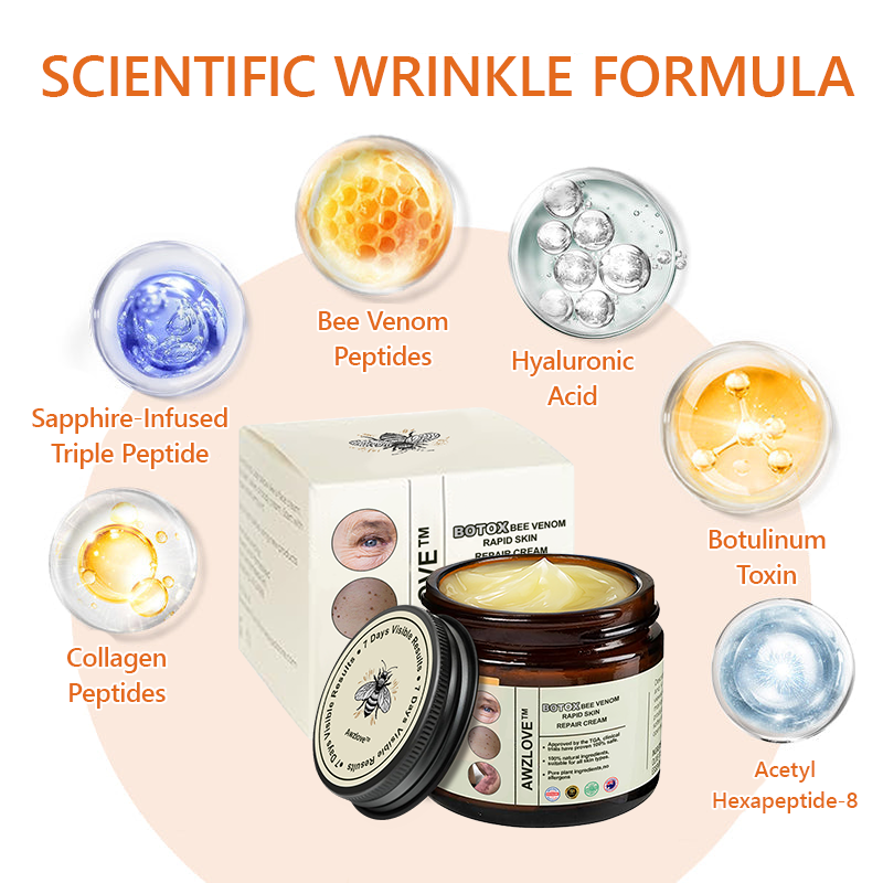 Official Store ✅Awzlove™ Botox Bee Venom Rapid Skin Repair Cream🎁Recommended by the Australian College of Dermatology (ACD)