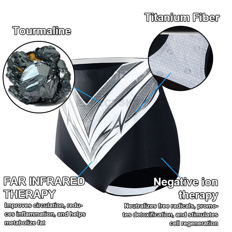 【Efficient and Healthy】EXPECTSKY™ Fat-Burning Ice Silk 💌💌 Peptide-Ion Fiber Shaping Shorts