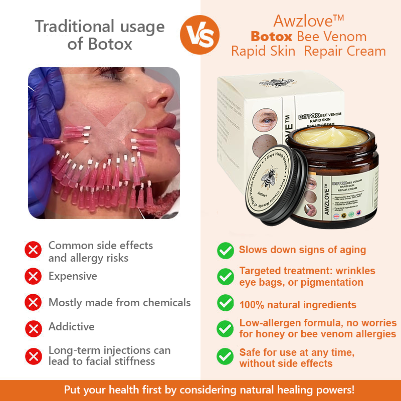 Official Store ✅Awzlove™ Botox Bee Venom Rapid Skin Repair Cream🎁Recommended by the Australian College of Dermatology (ACD)