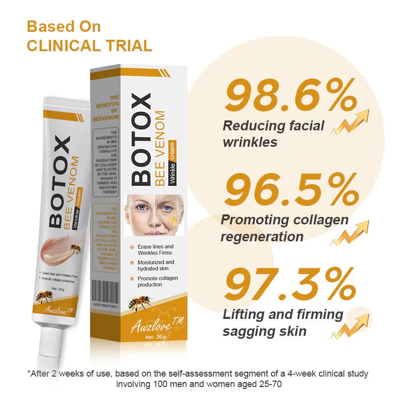 Made and shipped from the AU✅-Awzlove™ Botox Bee Venom Wrinkle Removal Cream-Last Day Promotion 70% OFF🐝