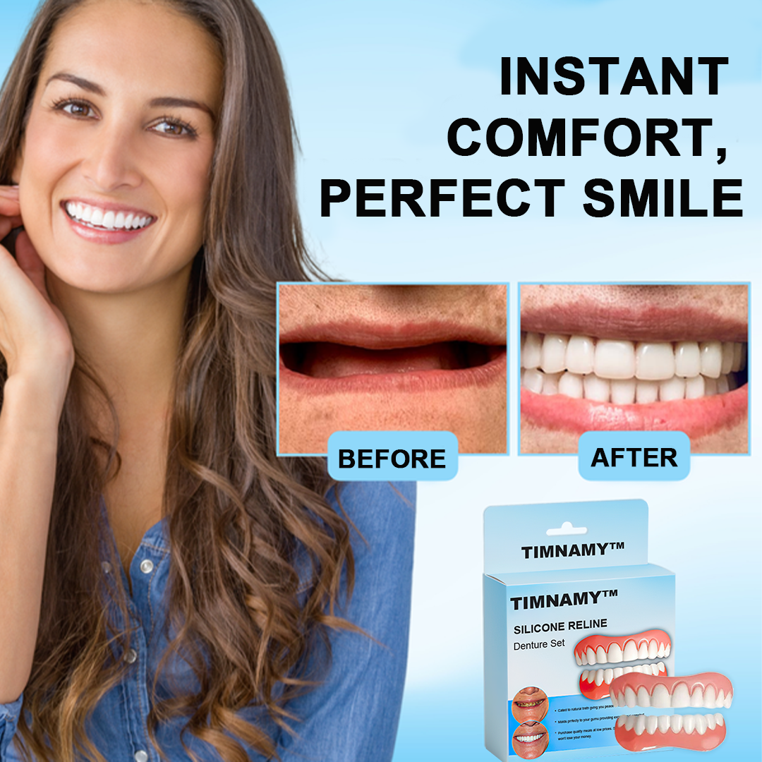 TIMNAMY™ Silicone Reline Denture Set