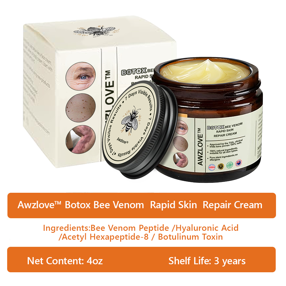 Official Store ✅Awzlove™ Botox Bee Venom Rapid Skin Repair Cream🎁Recommended by the Australian College of Dermatology (ACD)