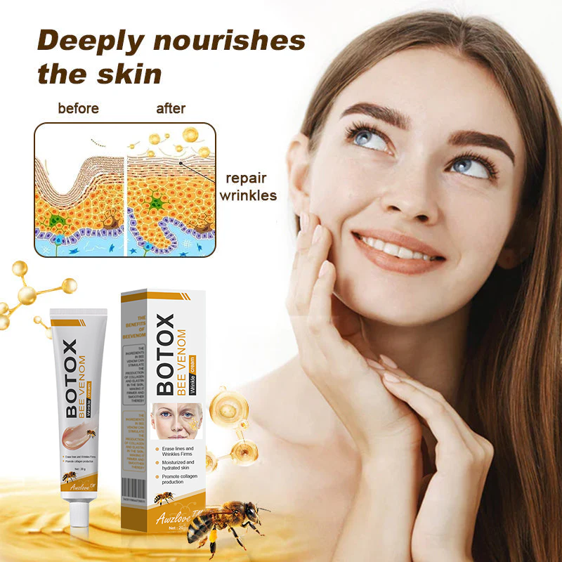 Made and shipped from the AU✅-Awzlove™ Botox Bee Venom Wrinkle Removal Cream-Last Day Promotion 70% OFF🐝