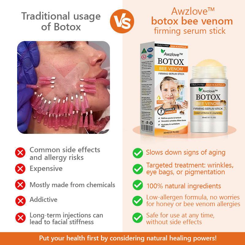 Awzlove™ Botox Bee Venom Firming Serum Stick | Clinically Tested by Dermatologists🐝