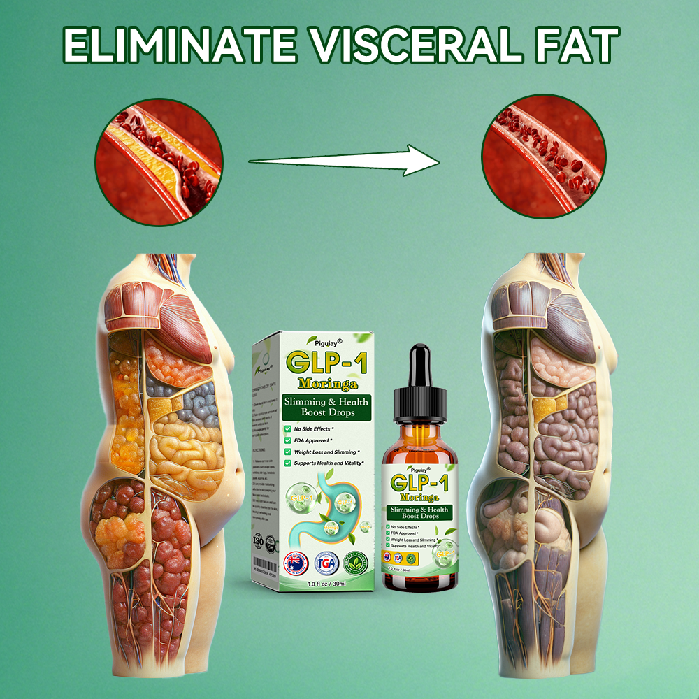 【Last Day Promotion 60% OFF🥇】Piguiay® GLP-1 Moringa Slimming & Health Boost Drops(Food-grade fat burner - 24/7 Release | Lose 5-8 kg FAST | 90% Sugar Drop | )💌