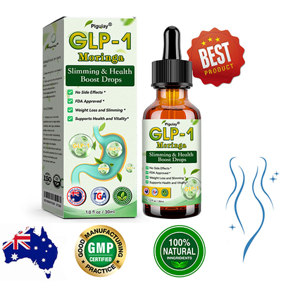 【Last Day Promotion 60% OFF🥇】Piguiay® GLP-1 Moringa Slimming & Health Boost Drops(Food-grade fat burner - 24/7 Release | Lose 5-8 kg FAST | 90% Sugar Drop | )💌
