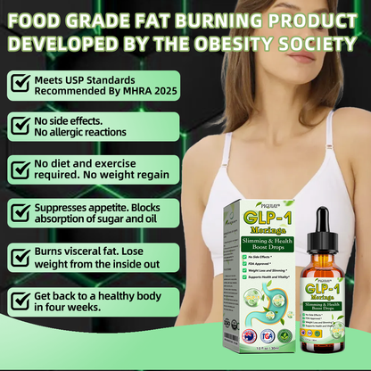 【Last Day Promotion 60% OFF🥇】Piguiay® GLP-1 Moringa Slimming & Health Boost Drops(Food-grade fat burner - 24/7 Release | Lose 5-8 kg FAST | 90% Sugar Drop | )💌