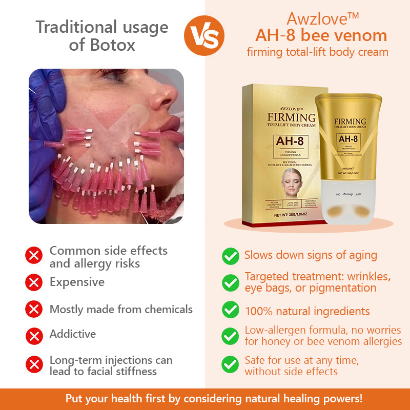 Awzlove™ AH-8 Bee Venom Firming Total-lift Body Cream | Clinically Tested by Dermatologists🐝