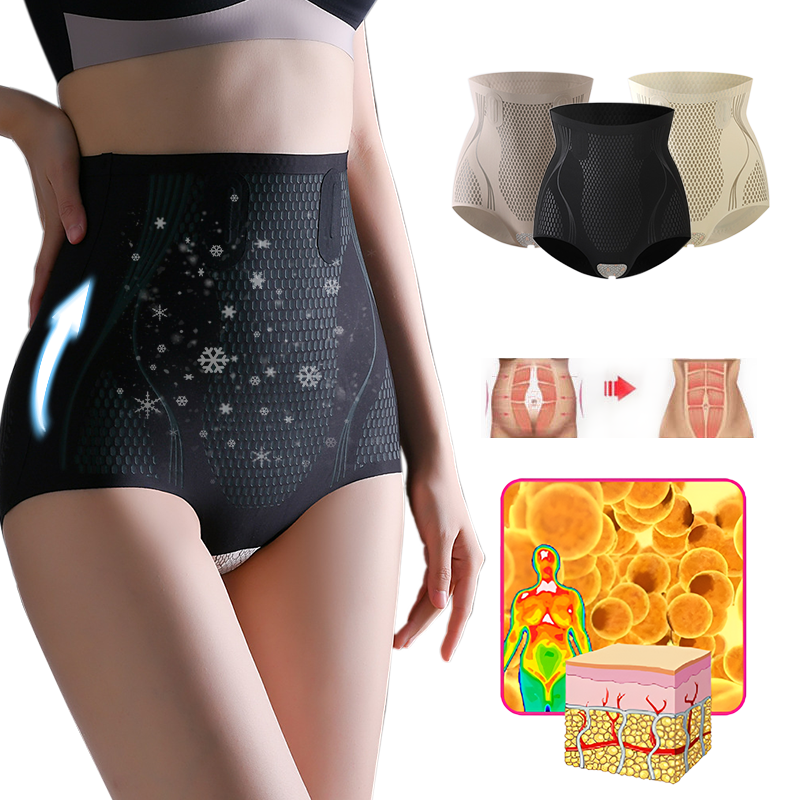 【Efficient and Healthy】Baicloud™Fat Burning Ice Silk Ionic Fiber Shaping Shorts❄️❄️❄️